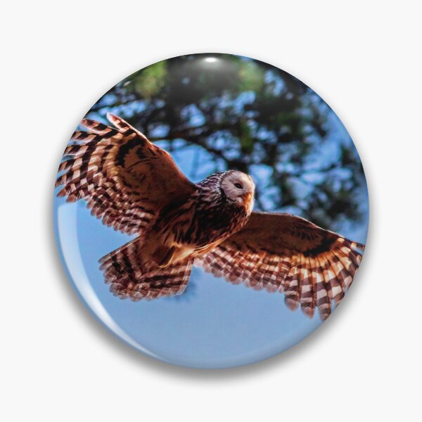 Item preview, ANIMALS #59 - Brown Owl Swooping Out of Tree designed and sold by DEL-Productions.
