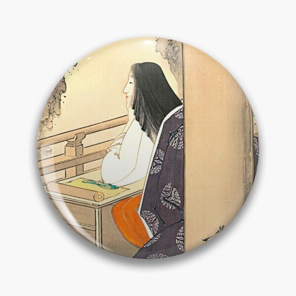 Item preview, Murasaki Shikibu at Ishiyamadera Temple designed and sold by Ktwop.