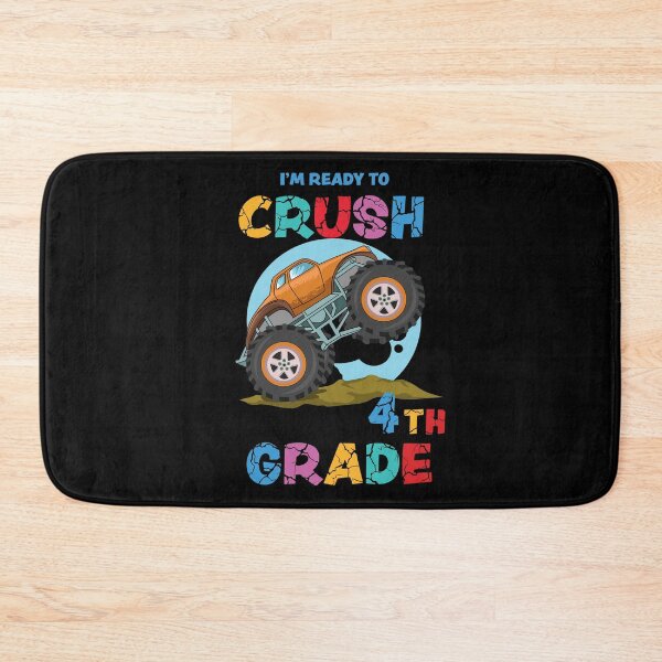 Item preview, Kids Im Ready To Crush 4th Grade Monster Truck designed and sold by R&BApparel.