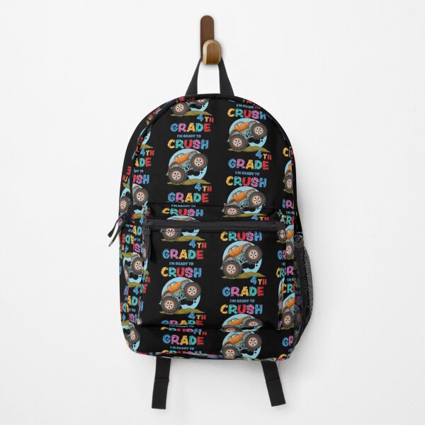 Item preview, Kids Im Ready To Crush 4th Grade Monster Truck designed and sold by R&BApparel.