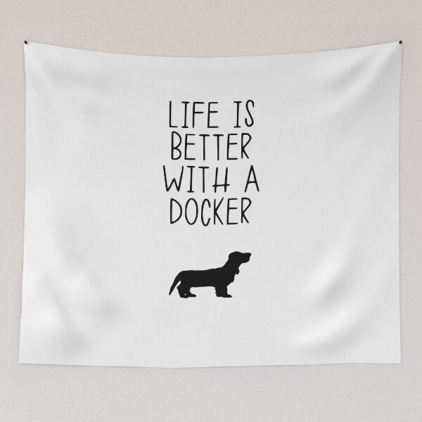Item preview, Life Is Better With A Docker designed and sold by kindxinn.