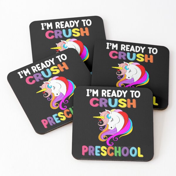 Item preview, I'm Ready to Crush Pre K Unicorn Back to School Girls designed and sold by R&BApparel.