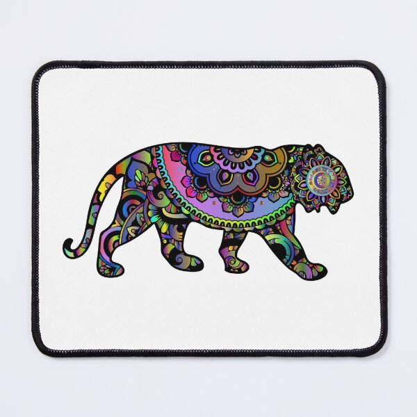 Item preview, Beautiful Multicolor Stalking Tiger designed and sold by CreativeCranium.