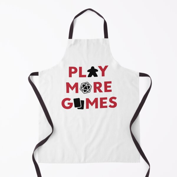 Item preview, Play More Games with Game Pieces (on light) designed and sold by geekyT.