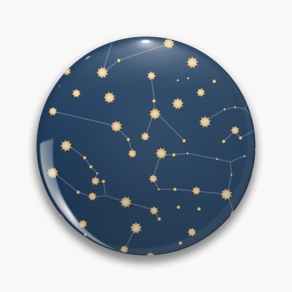 Item preview, Constellations Midnight Gold designed and sold by OddPop.