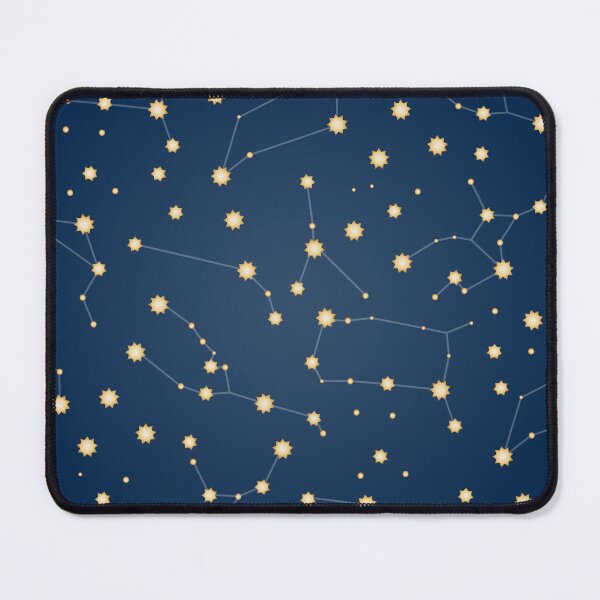 Item preview, Constellations Midnight Gold designed and sold by OddPop.