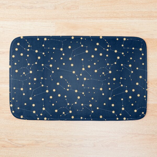 Item preview, Constellations Midnight Gold designed and sold by OddPop.