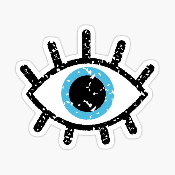 Evil Eyeball Sticker