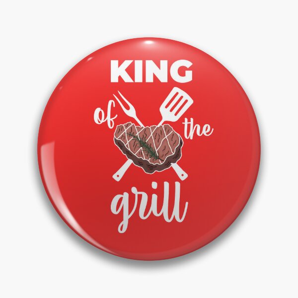 Item preview, King Of The Grill, Funny Novelty BBQ Barbecue , Barbecue Lover, Grill Master designed and sold by DesignHouse07.