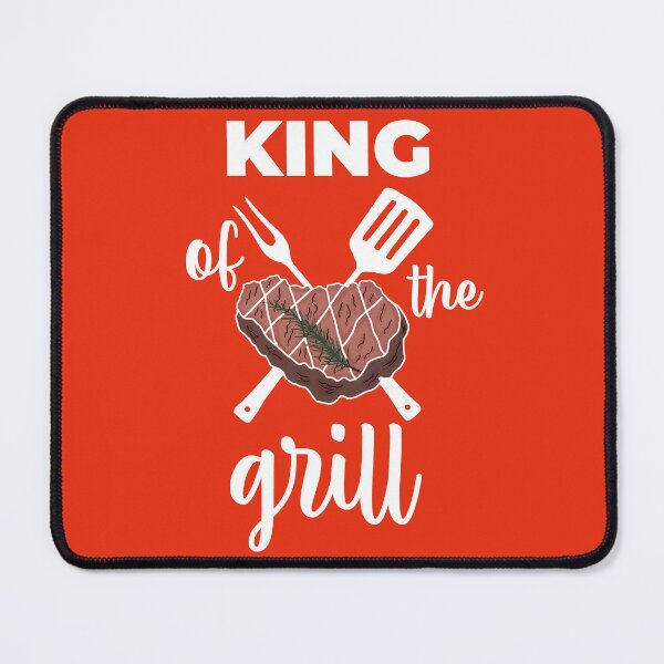 Item preview, King Of The Grill, Funny Novelty BBQ Barbecue , Barbecue Lover, Grill Master designed and sold by DesignHouse07.