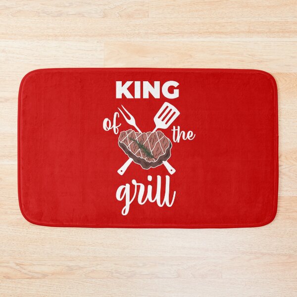 Item preview, King Of The Grill, Funny Novelty BBQ Barbecue , Barbecue Lover, Grill Master designed and sold by DesignHouse07.