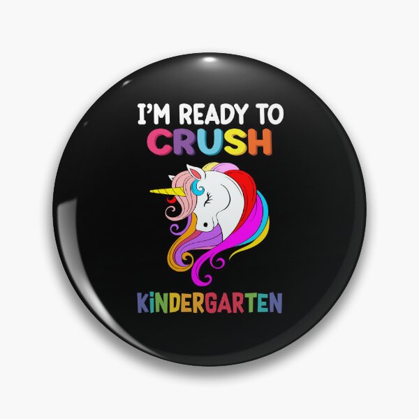 Item preview, I'm Ready to Crush Kindergarten Unicorn Back to School  designed and sold by R&BApparel.