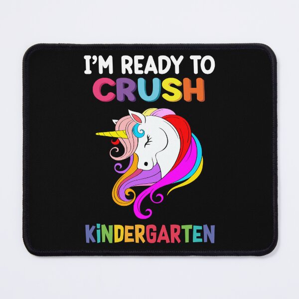Item preview, I'm Ready to Crush Kindergarten Unicorn Back to School  designed and sold by R&BApparel.