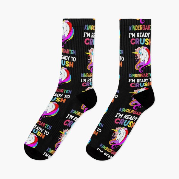 Item preview, I'm Ready to Crush Kindergarten Unicorn Back to School  designed and sold by R&BApparel.