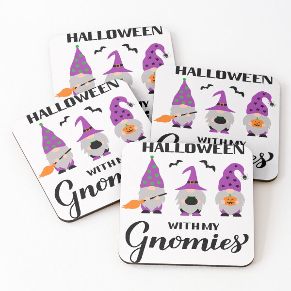 Item preview, Gnome Halloween - Hanging With My Gnomies - Happy Halloween designed and sold by Viktor Kabbach.