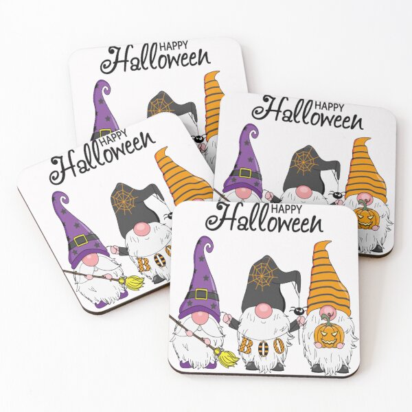 Item preview, Gnome Halloween - Hanging With My Gnomies - Happy Halloween BOO designed and sold by Viktor Kabbach.
