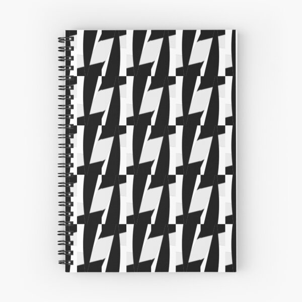 Item preview, Black and White Modern Square Abstract VI pattern designed and sold by tranquilbeach.
