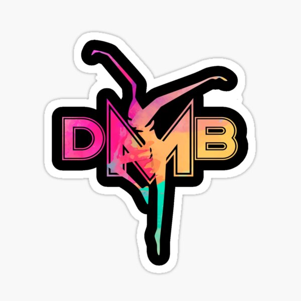 "Logos DMB" Sticker for Sale by kellietrantows Redbubble