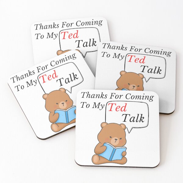 Item preview, For Coming To My TedTalk Sticker designed and sold by LongoReo.