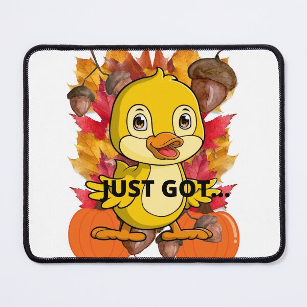 Item preview, Just Got Ducked Fall designed and sold by LeftyArtBook.