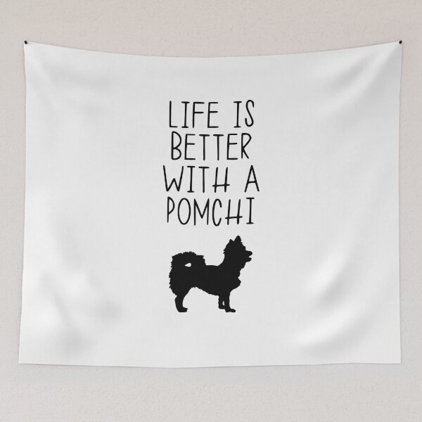 Item preview, Life Is Better With A Pomchi designed and sold by kindxinn.