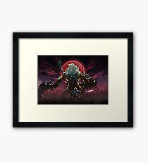 Zelda - Gold Lynel - Blutmond Gerahmtes Wandbild