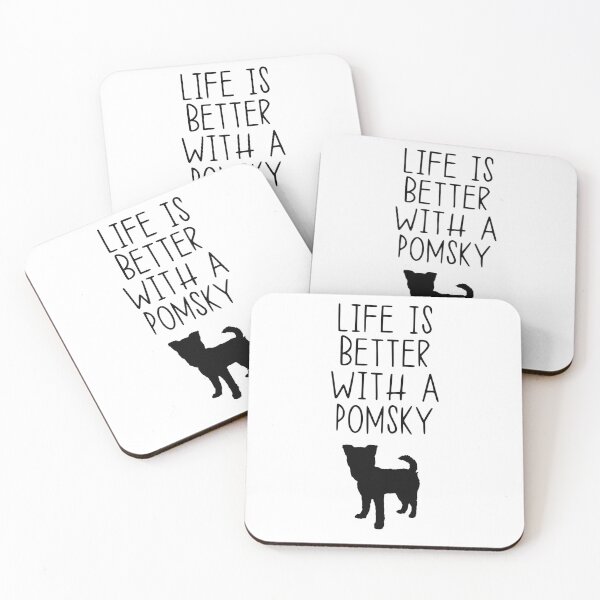 Item preview, Life Is Better With A Pomsky designed and sold by kindxinn.