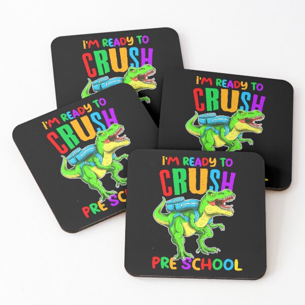 Item preview, I'm Ready To Crush Pre-K Trex Dinosaur Back To School designed and sold by R&BApparel.