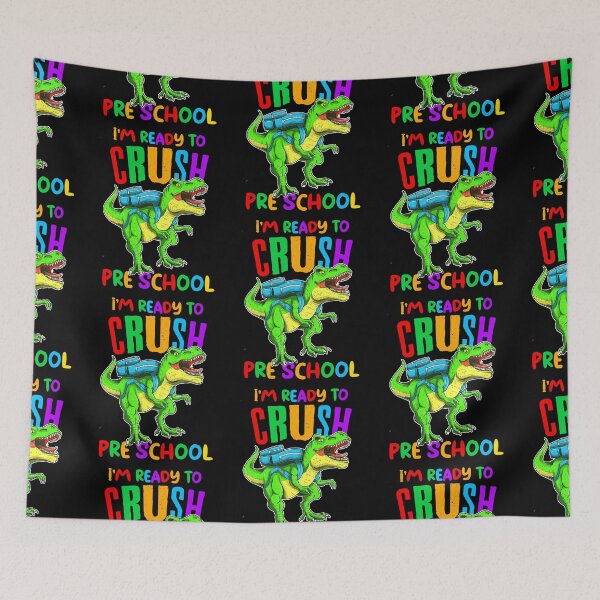 Item preview, I'm Ready To Crush Pre-K Trex Dinosaur Back To School designed and sold by R&BApparel.