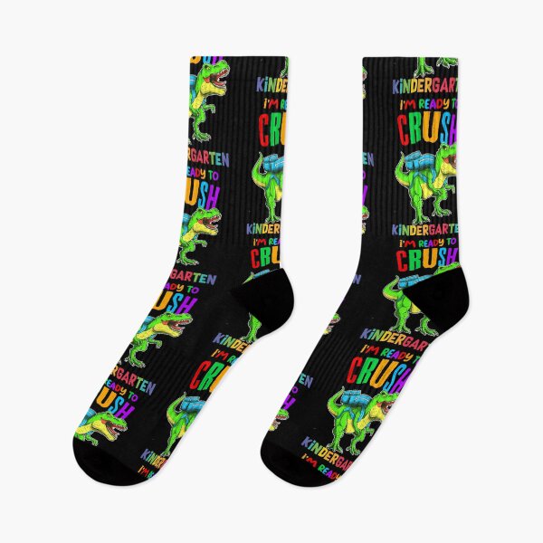 Item preview, I'm Ready To Crush Kindergarten Dinosaur Back To School designed and sold by R&BApparel.