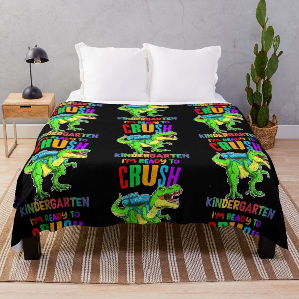 Item preview, I'm Ready To Crush Kindergarten Dinosaur Back To School designed and sold by R&BApparel.