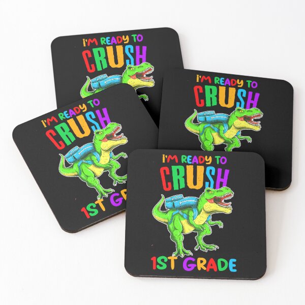 Item preview, I'm Ready To Crush 1st Grade Trex Dinosaur Back To School designed and sold by R&BApparel.