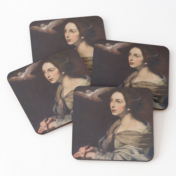 Item preview, Saint Catherine | Francesco Guarino | 1640 Renaissance Christian Art designed and sold by CJET.