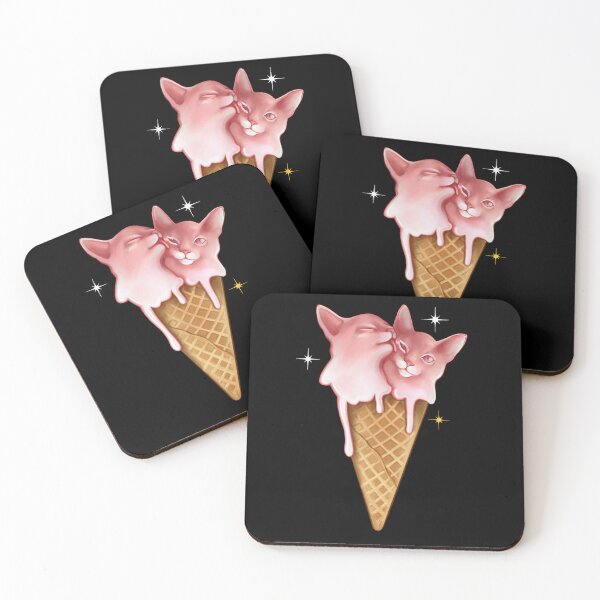 Item preview, Cat icecream  designed and sold by Meakm-art.