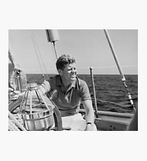 JFK Sailing On Vacation Photographic Print