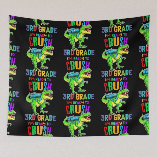 Item preview, I'm Ready To Crush 3rd Grade Trex Dinosaur Back To School designed and sold by R&BApparel.
