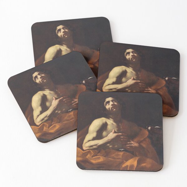 Item preview, Saint Roch | Giacinto Brandi | 1650 Renaissance Christian Art designed and sold by CJET.