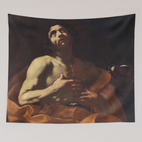 Item preview, Saint Roch | Giacinto Brandi | 1650 Renaissance Christian Art designed and sold by CJET.