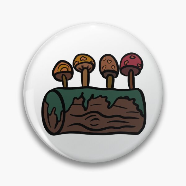Item preview, Mushrooms on a Log designed and sold by Autumn Fineberg.