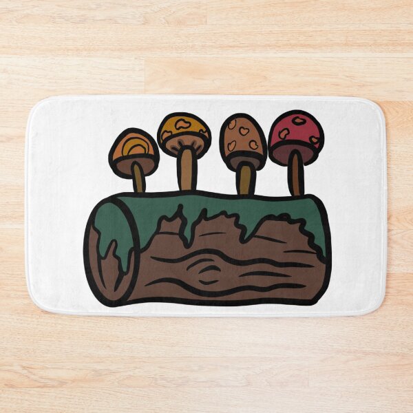 Item preview, Mushrooms on a Log designed and sold by Autumn Fineberg.