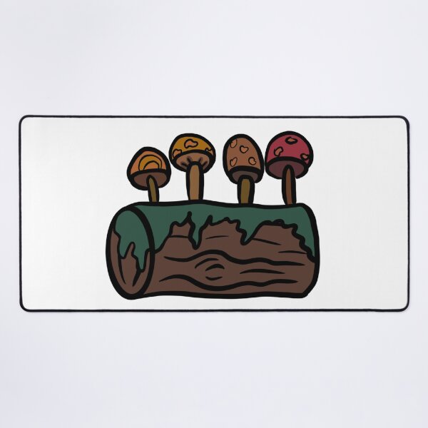 Item preview, Mushrooms on a Log designed and sold by Autumn Fineberg.