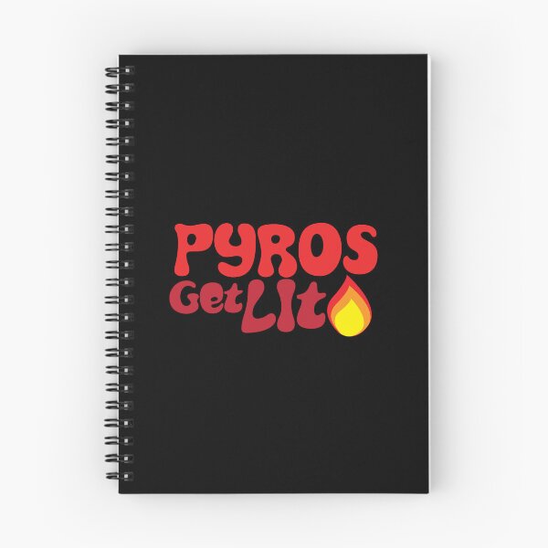 Item preview, Pyros Get Lit (DARK) designed and sold by FullOfGrace Design Co..