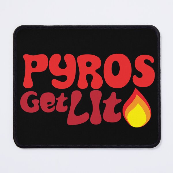 Item preview, Pyros Get Lit (DARK) designed and sold by FullOfGrace Design Co..