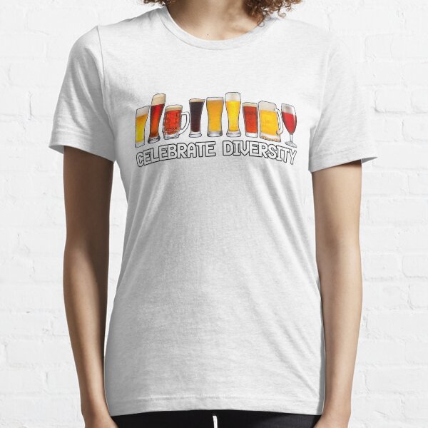 Celebre la diversidad Camiseta esencial