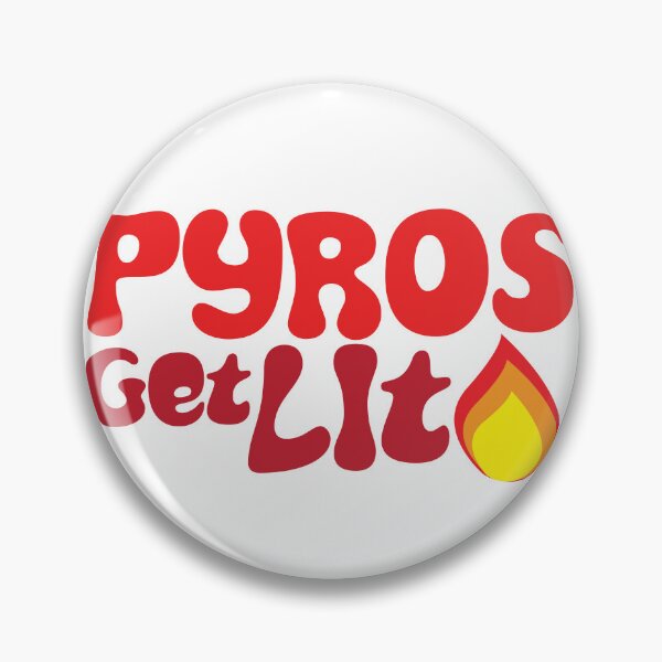 Item preview, Pyros Get Lit (LIGHT) designed and sold by FullOfGrace Design Co..