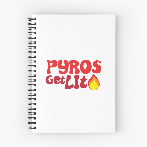 Item preview, Pyros Get Lit (LIGHT) designed and sold by FullOfGrace Design Co..