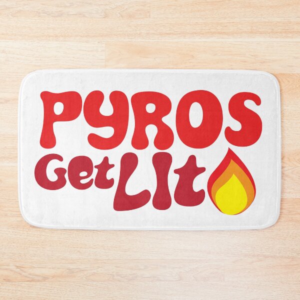 Item preview, Pyros Get Lit (LIGHT) designed and sold by FullOfGrace Design Co..