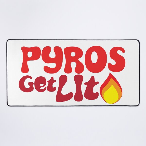 Item preview, Pyros Get Lit (LIGHT) designed and sold by FullOfGrace Design Co..