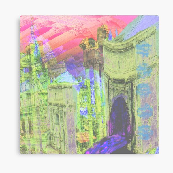 Trippy Splotchy Canvas Print