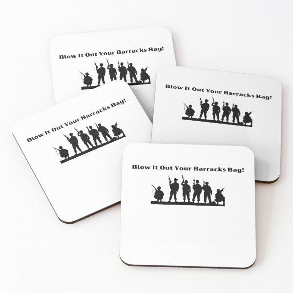 Item preview, Blow it out your barracks bag! designed and sold by Wolf-Bird-Nest.